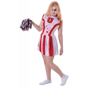 Horror Cheerleader Teenager Kostüm-XS/S