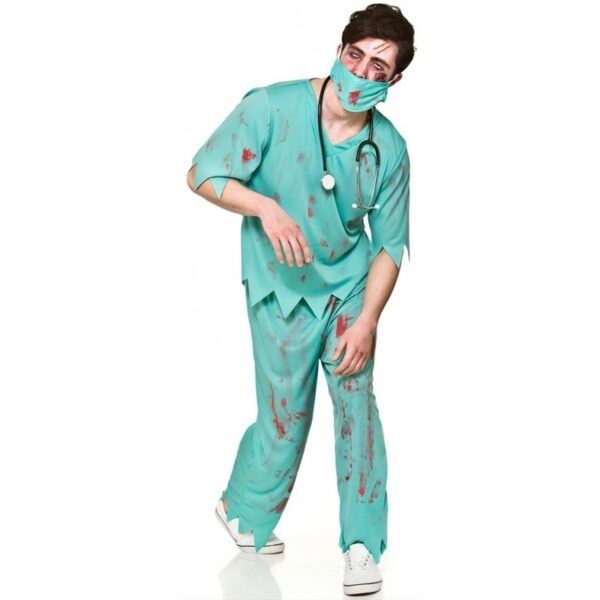 Undead Doc Arzt Zombie Kostüm-XL/XXL