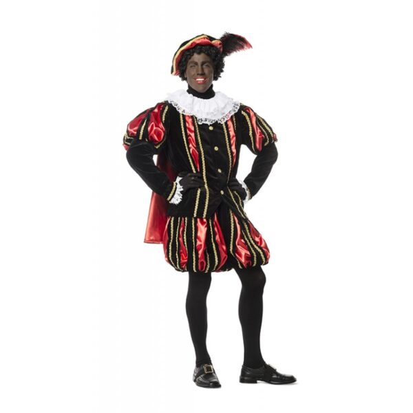 Schwarzer Piet Premium Deluxe Kostüm-XL-grün