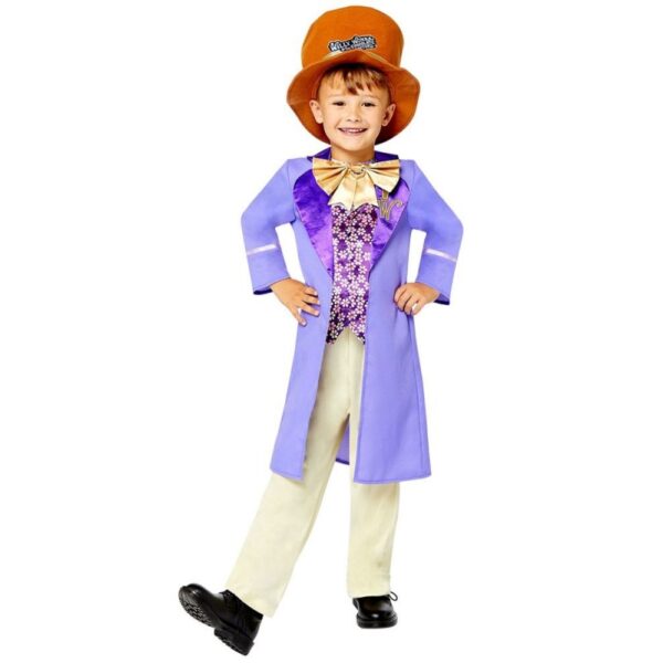 Willy Wonka Kostüm für Jungen-Kinder 4-6 Jahre