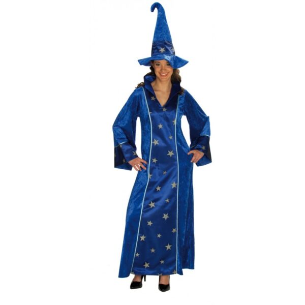 Zauberin Kostüm für Erwachsene 2tlg - Größe 42