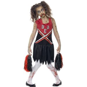 Zombie Cheerleader Kostüm-Kinder Teen 13