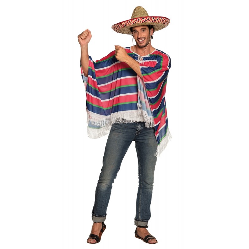 Alfonso Poncho Mexikaner Kostüm