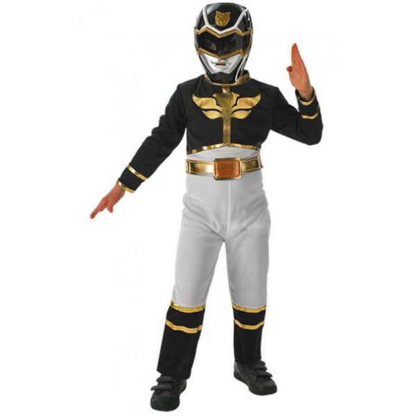 Black Power Ranger Megaforce Kostüm -L