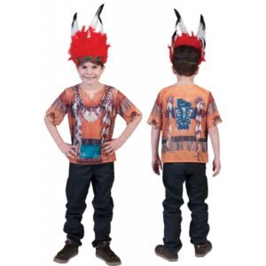 Kleiner Apache 3D Shirt für Kinder-Kinder 5-6