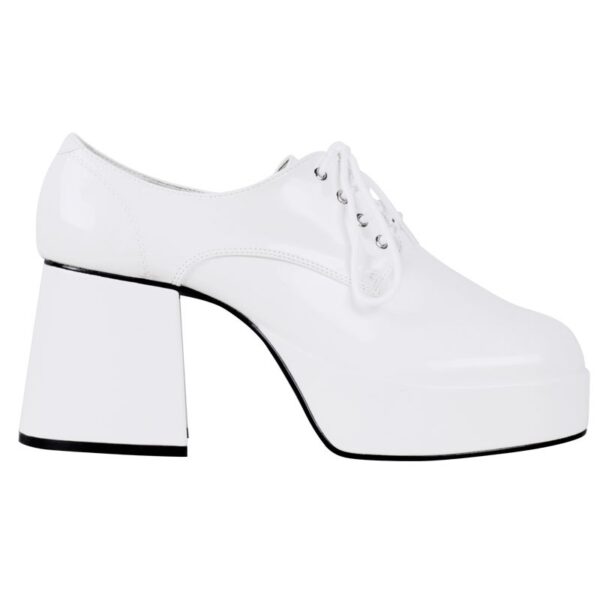 Disco Plateau Schuhe Weiß für Herren-Schuhe 43