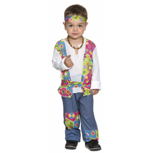 Little Hippie Boy Kinderkostüm-Kinder 2-3