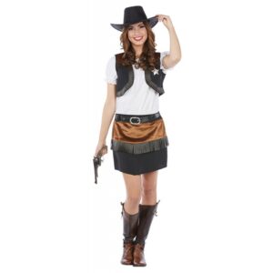 Jess Wild West Cowgirl Damenkostüm-Damen 42