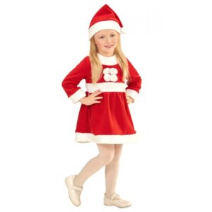 Little Miss Santa Kostüm-Kinder 110