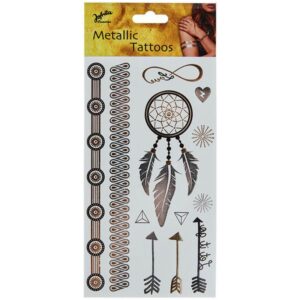 Metallic Tattoos Indianerstyle