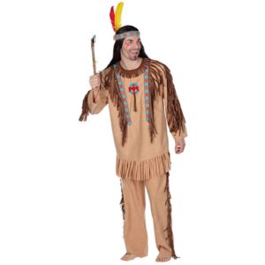 Quanah Indianer Kostüm für Herren-Herren 58