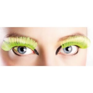 XL Wimpern neon gelb