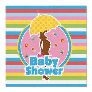 Bunte Babyshower Servietten